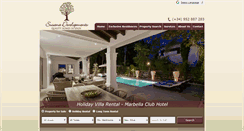 Desktop Screenshot of marbellaclubvillas.com