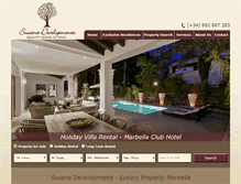Tablet Screenshot of marbellaclubvillas.com